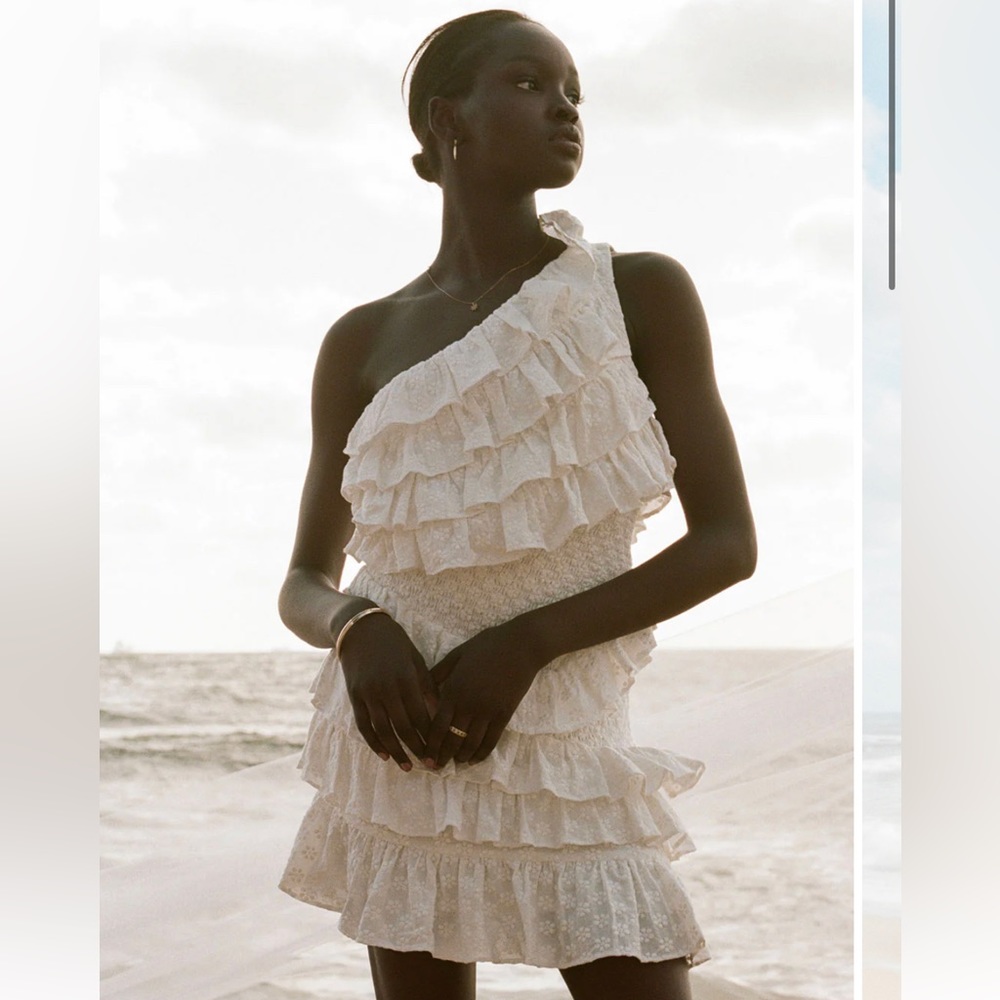 SABO Skirt Axelia Dress - white